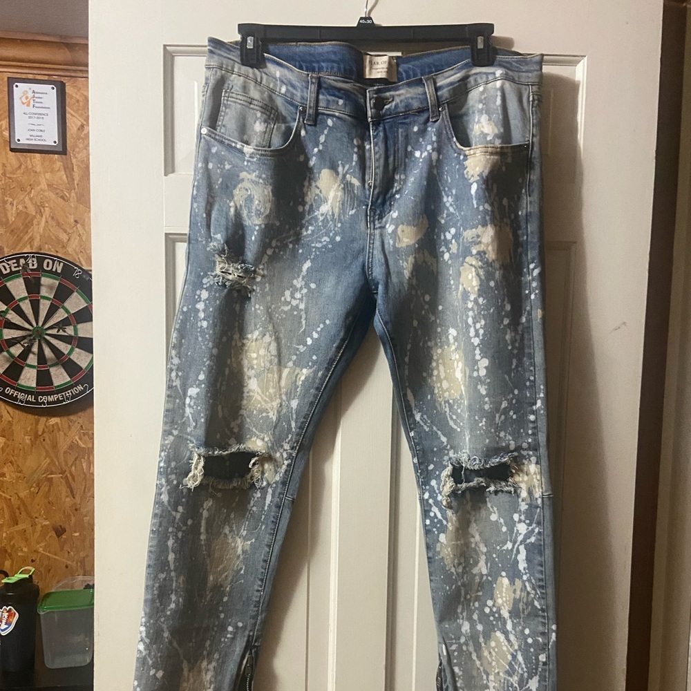 Fear of God Fourth Collection Splatter Men's Jeans